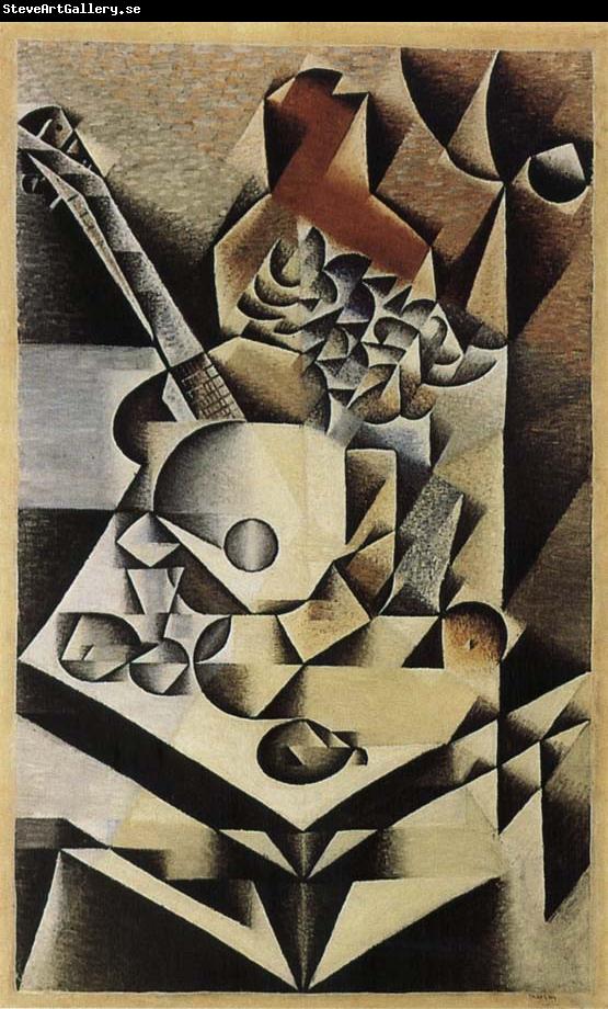 Juan Gris Flower and Guitar